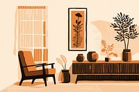 Home decor wood architecture furniture. AI generated Image by rawpixel.