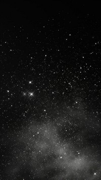 Monochrome milky way astronomy outdoors nature. AI generated Image by rawpixel.