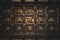 Renaissance architecture ceiling backgrounds darkness. 