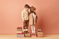 Children book publication standing. AI generated Image by rawpixel.