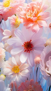 Spring flowers backgrounds blossom nature. AI generated Image by rawpixel.