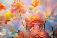 Spring flowers backgrounds outdoors graphics. AI generated Image by rawpixel.