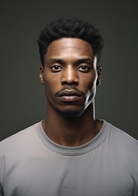 Black man portrait adult individuality. AI generated Image by rawpixel.