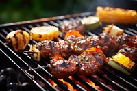 Bbq food grilling outdoors. AI generated Image by rawpixel.