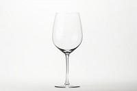 Wine glass white background transparent refreshment. AI generated Image by rawpixel.