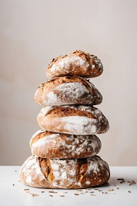 Sourdoughs bread food breakfast. AI generated Image by rawpixel.