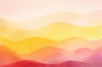 Blonde yellow and candy pink Gradients simple waves backgrounds tranquility creativity. AI generated Image by rawpixel.