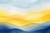 Sunshis yellow and sapphire bule Gradients simple waves backgrounds nature tranquility. AI generated Image by rawpixel.
