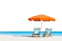 Beach furniture umbrella outdoors. AI generated Image by rawpixel.