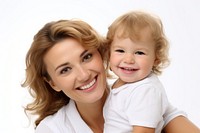 Mother portrait smiling child. AI generated Image by rawpixel.