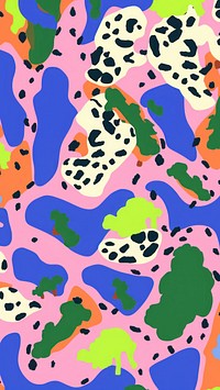 Vibrant Broccoli pattern abstract art backgrounds. AI generated Image by rawpixel.