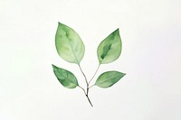 Minimal leafs plant branch nature. AI generated Image by rawpixel.