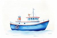 Fishing boat watercraft vehicle transportation. AI generated Image by rawpixel.