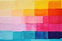 Rainbow art abstract painting. AI generated Image by rawpixel.