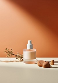 Skincare Product bottle container cosmetics. AI generated Image by rawpixel.