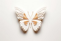 A butterfly white white background accessories. AI generated Image by rawpixel.