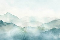 Mountain backgrounds nature fog. AI generated Image by rawpixel.