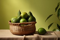 A brunch of avocado basket fruit table. AI generated Image by rawpixel.