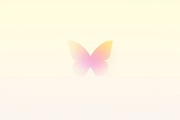 Butterfly gradient shadow nature petal abstract. AI generated Image by rawpixel.
