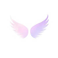 Wing icon logo lightweight feather. AI generated Image by rawpixel.