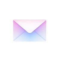 Mail icon white background technology letterbox. AI generated Image by rawpixel.