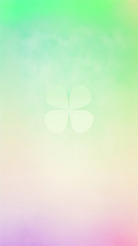 Clover leaf icon texture purple green. AI generated Image by rawpixel.