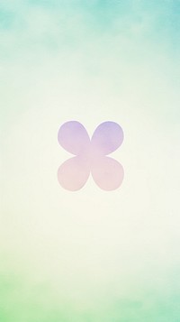Clover leaf icon purple nature sky. AI generated Image by rawpixel.