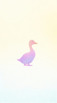 Duck walking sideview animal bird beak. 