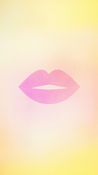 Kiss lips icon lipstick backgrounds moustache. AI generated Image by rawpixel.