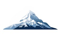 A Mountain mountain nature snow. AI generated Image by rawpixel.