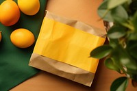 Blank label fruit yellow plant. AI generated Image by rawpixel.