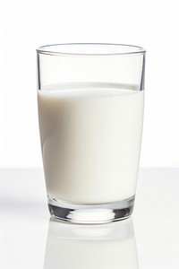 A Glass of Milk glass milk dairy. AI generated Image by rawpixel.