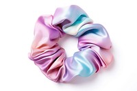 A Stylish scrunchy white background clothing jewelry. 