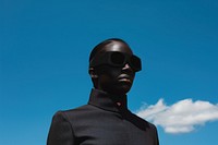 Black american sunglasses portrait adult. AI generated Image by rawpixel.
