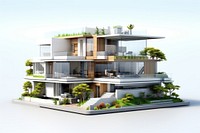 House building architecture city. AI generated Image by rawpixel.