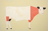 Cow livestock painting cattle. AI generated Image by rawpixel.