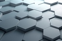 Abstract hexagons gray background backgrounds architecture repetition. AI generated Image by rawpixel.