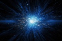 Blue spotlight backgrounds astronomy universe. AI generated Image by rawpixel.