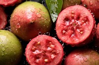 Guavas food fruit plant. AI generated Image by rawpixel.