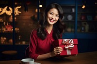 Chinese business woman birthday adult gift. AI generated Image by rawpixel.