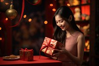 Chinese university student adult gift box. AI generated Image by rawpixel.