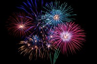 Firework fireworks night outdoors. AI generated Image by rawpixel.