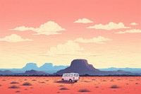 Australia seamless outdoors vehicle nature. AI generated Image by rawpixel.