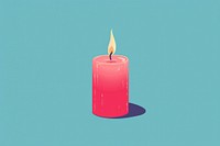 Lighted candel candle fire illuminated. AI generated Image by rawpixel.