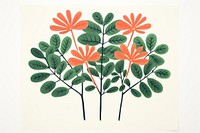 Rainforest art pattern plant. AI generated Image by rawpixel.