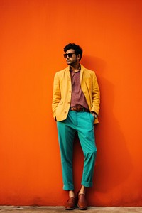 Standing fashion blazer person. AI generated Image by rawpixel.