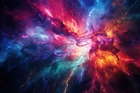 Abstract lightning backgrounds astronomy exploding. AI generated Image by rawpixel.