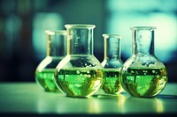 Chemistry photo chemistry science bottle. AI generated Image by rawpixel.