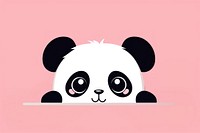 Panda cartoon cute representation. AI generated Image by rawpixel.