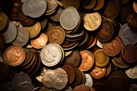 Ancient coins money backgrounds investment. AI generated Image by rawpixel.